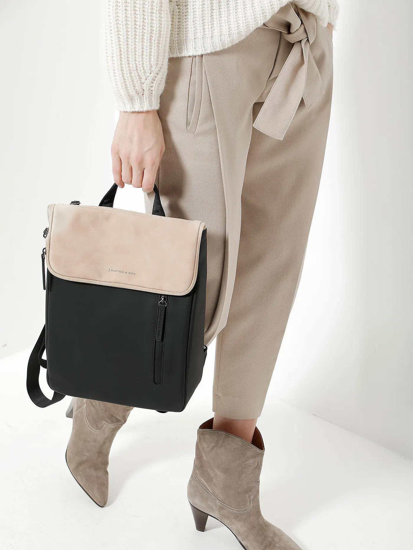 KAPTEN & SON | Rucksack Vallen | schwarz